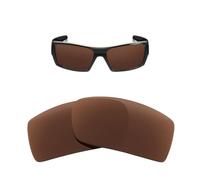 HiCycle2 Sunglasses Lenses Replacement for Oakley Gascan OO9014 60MM Sunglasses with Lens Cloth(brown)