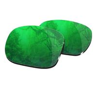 HiCycle2 Sunglasses Lenses Replacement for Oakley Holbrook lenses Sunglasses OO9102 55MM thickness:2.0mm(GREEN)