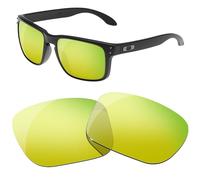HiCycle2 Sunglasses Lenses Replacement for Oakley Holbrook XL Sunglass OO9417 59mm-Multi Options(Gold)