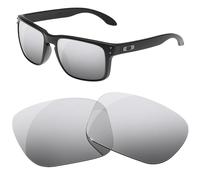 HiCycle2 Sunglasses Lenses Replacement for Oakley Holbrook XL Sunglass OO9417 59mm-Multi Options(Silver)