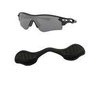 HiCycle2 Sunglasses nose pads Replacement for Oakley Radar Path/RadarLock Path/Radar EV Path Series Sunglass Repair Kits(Black nose pads)