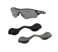 HiCycle2 Sunglasses nose pads Replacement for Oakley Radar Path/RadarLock Path/Radar EV Path Series Sunglass Repair Kits(Grey&Black nose pads)