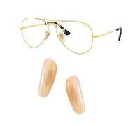 HiCycle2 sunglasses nose pads silicone nose pads Replacement for Ray-Ban Aviator RB3025 Sunglasses glasses nose pads silicone Repair kit Parts,Clip-on(Yellow)