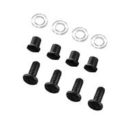 HiCycle2 Sunglasses Screws Replacement for PRADA Eyeglasses Sunglasses to Mount Screws (Black)