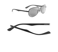 HiCycle2 Sunglasses Temple Arms Replacement For RB8313 Sungalsses Temple Arms Carbon Fiber 8313M glasses repair kit (grey)