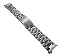 HiCycle2 Watch Band Bracelet Replacement For Omega Speedmaster 18mm Solid Link Stainless Steel, silver, 22 mm