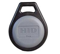 HID Corporation 1346 ProxKey III Proximity Access Card Keychain, 1-1/4" Length x 1-1/2" Height x 15/64" Thick (10), Gray, 10