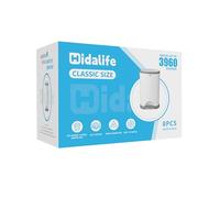 HIDALIFE Refills Compatible with Dekor Classic Diaper Pails, Disposable Diaper Trash Bags, Extra Thick Diaper Pail Refill Liners, Hold Up to 3960 Diapers (8 Pack)