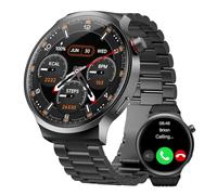 HIDAMEL Smart Watches for Men, 120-Day Battery with 1000mAh Charging Case, 1.85" Ultra Large Display, Military Smart Watch Answer/Make Calls, 24/7 Heart & Sleep Monitor, Compatible with Android & iOS