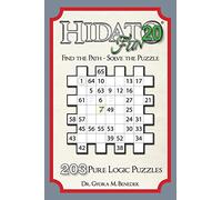 Hidato fun 20: 203 New Logic Puzzles: Volume 20