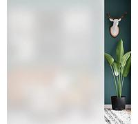 HIDBEA Frosted Window Privacy Film - Non Adhesive Static Cling Glass Stickers Sun UV Blocking Heat Control Door Covering Decals for Home Office, 45.3 x 78.7 Inch