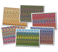 hidden-3d Set of Six 18"x13" Stereogram Posters (Set#2)