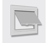 Hidden Access Panel for Bathroom Walls & Ceilings Electl & Plumbing Service Shaft Door 300x300mm (11.8"x11.8") Gray Detachable Cover for Easy Access