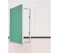 Hidden Access Panel for Drywall, Inspection Trap Door Cover 12x12, 16x16, 24x24, Universal Electrical Box (450x500mm/18x20in) - Shower Valve Access Solution