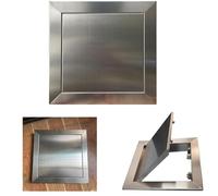 Hidden Attic Access Panel Magnetic Metal Door Service Access Door for Easy Maintenance Ideal for Commercial Use 18x22in/45x55cm Perfect for Roof Spaces