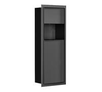 Hidden Bathroom, Stainless Steel Tissue Holder, Shower with Waste Bin, Public Bathroom Sto Solut, Space-Saving Design for Modern Restrooms