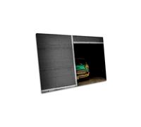Hidden Beauty Car Garage Canvas Wall Art Picture Print CanvasGeeks Green W18 inch x H12 inch x D20mm