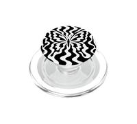 Hidden Butterfly Optical Illusion PopSockets PopGrip for MagSafe