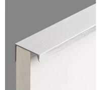 Hidden Cabinet Knobs,Cupboard Handles,Furniture Pull Handle,Finger Edge Pull Cabinet Handle,Aluminum Alloy Kitchen Handles,for Drawers,Shoe Cabinets,With Screws,Customizable (Silver,700mm(27.56in))