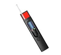 Hidden Camera Detector - RF Bug Detector with GPS Tracker Finder, 4 Detection Modes & 5 Sensitivity Levels, Mini Portable Anti-Spy Device for Hotel, Office, Car, Travel (30H Battery) (Mat Black)