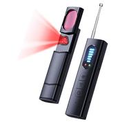 Hidden Camera Detectors for Travel, Hidden Device Finder with Extendable Booster Antenna & Infrared Lens, 5 Modes Rf Detector, Wireless Scanner for Hotel Office