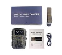 Hidden Camera PR700 Trail Camera Hunting Camera Night Vision Motion Activated Wildlife Camera Trigger Scouting for Garden Home Animals Scene for Wildlife Monitoring (Color : Light Brown)