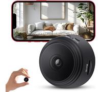 Hidden Camera Wireless Home Security 1080P WiFi Spy Camera Long-Lasting Battery Camera with Motion Detection, Small Indoor Security Video Camera for Home Surveillance Mini Nanny Camera, App Control