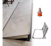 Hidden Ceiling Access Hatch - Manual Floor Door for Bedroom & Ceiling - 70x60cm (27.6x23.6in) - Durable Basement Access Cover - Custom Width Options 60-80cm