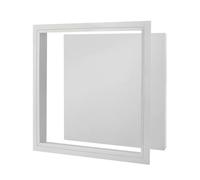 Hidden Ceiling Access Panel, 12x12 Pallet-Style Aluminum Alloy Drywall Access Door for Attic Garage Bathroom Crawl Space, White(20x28in/51x71cm)