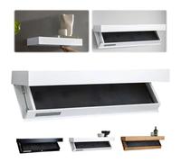 Hidden Compartment Wall ShelfConcealed Floating Shelves with Secret StorageStylish Home Decor for Living Room Bedroom OfficeWhite Design