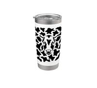Hidden Cow Illusion Dairy Cow Stainless Steel Insulated Tumbler