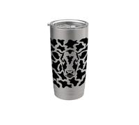 Hidden Cow Illusion Dairy Cow Stainless Steel Insulated Tumbler