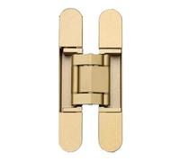 Hidden Cross Hinge, Hidden Cross Hinge for Invisible Door 3D Adjustable Bearing 120-180 Kg Multicolor 2 Pcs(Color15)
