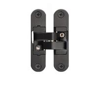 Hidden Cross Hinge, Hidden Cross Hinge Zinc Alloy 3D Adjustable 180 Degree Flat Folding Door Multicolor 3 Pcs(Large Left 2)