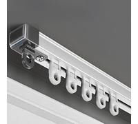Hidden Curtain Track For Ceiling Mount, Adjustable Length Curtain Track System, Aluminium Alloy Curtains Rod For Bedroom Living Room(White,2.7m/106in/8.85ft)