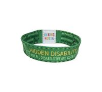 Hidden Disability patient elastic Wrist band wristband butterfly