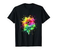 Hidden Disability Sunflower Splash Adult Art T-Shirt