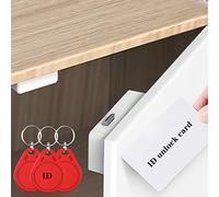 Hidden DIY/RFID Lock - Electronic Induction Lock for Wooden Cabinet, Drawer, Wardrobe & Letter Box