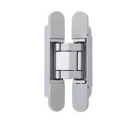 Hidden Door Hinge 180-degree Open Invisible Concealed for Cabinet, Cupboard(L Color 2)