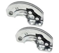 Hidden Door Hinge 90 Degree Sliding Cabinet Door Limit Hinge Semi-Circular Fixing Furniture Hardware for Industrial Electric Box Automation Equipment (5mm Mounting Hole Dia) (180°)