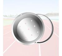 Hidden Drain Covers 4.8" Height Round Manhole Access Lid & e for Basement Parking Lots Landscape Green Belt (Diameter 27")&