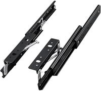 Hidden Drawer Slides, 250mm Soft Close, High Load Capacity for Desks & Workbenches, Smooth & Quiet Otion, Perfect for Kitchen & Furniture Extensions