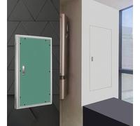 Hidden Drywall Magnetic Access Panel, 16 18 24 32 36 Inch Plasterboard Service Shaft Door with Handle, Paintable Universal Revision Hole Cover(16x22in/40x55cm)