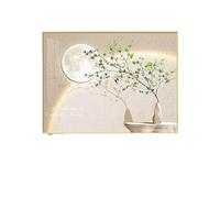 Hidden Electricity Meter Box Decorative Painting Upturned to Hide The Horizontal Electricity Distribution Box(D,40x30cm)