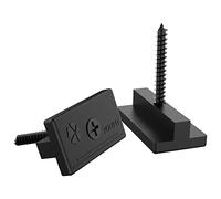 Hidden Fasteners Plastic Clips for Deck Fastening, Composite Decking Fasteners with Metal Deck Screws for Deck Boards, Plastic T Clips for Decking, Universal Composite Deck Fasteners.