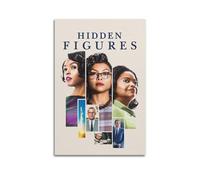 Hidden Figures Movie Canvas Poster Room Decor Poster for Bedroom Living Room Walls 20x30inch(50x75cm) Unframe-style