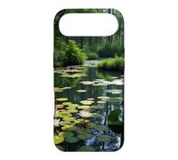 Hidden Forest Pond Water Lily Woodland Landscape Artwork Case for iPhone Air