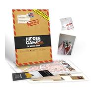Hidden Games Crime Scene - The Midnight Crown | British UK | Realistic Murder Mystery Game | Detective Game for Adults | Escape Room Alternative