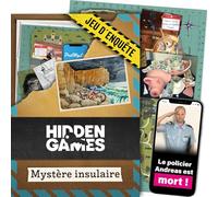 Hidden Games Dossiers Criminels - Mystère insulaire - Jeu d'enquête