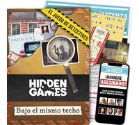Hidden Games Escena del crimen - Bajo EL mismo techo - Español - Juego realista de escenas del crimen, emocionante juego de detectives, juego escape room